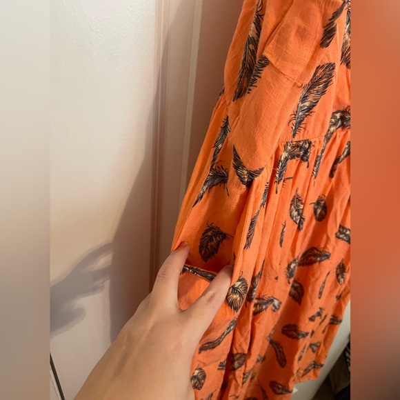 Torrid orange sundress, size 2 (18/20) - Picture 4 of 5